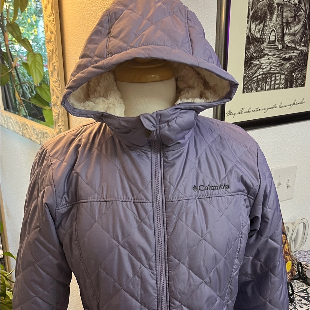 Columbia Sportswear Women's Copper Crest II Lavender Hooded Jacket (Size Medium) - Picture 3 of 12